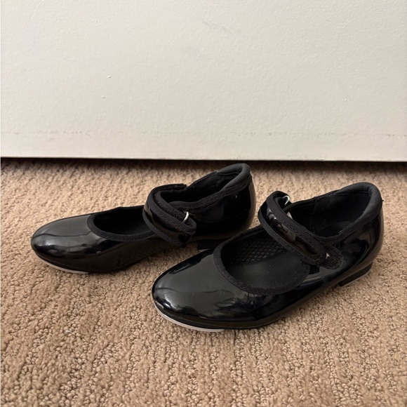 Girls' Tap Shoes Hook & Loop Strap - Picture 3 of 6